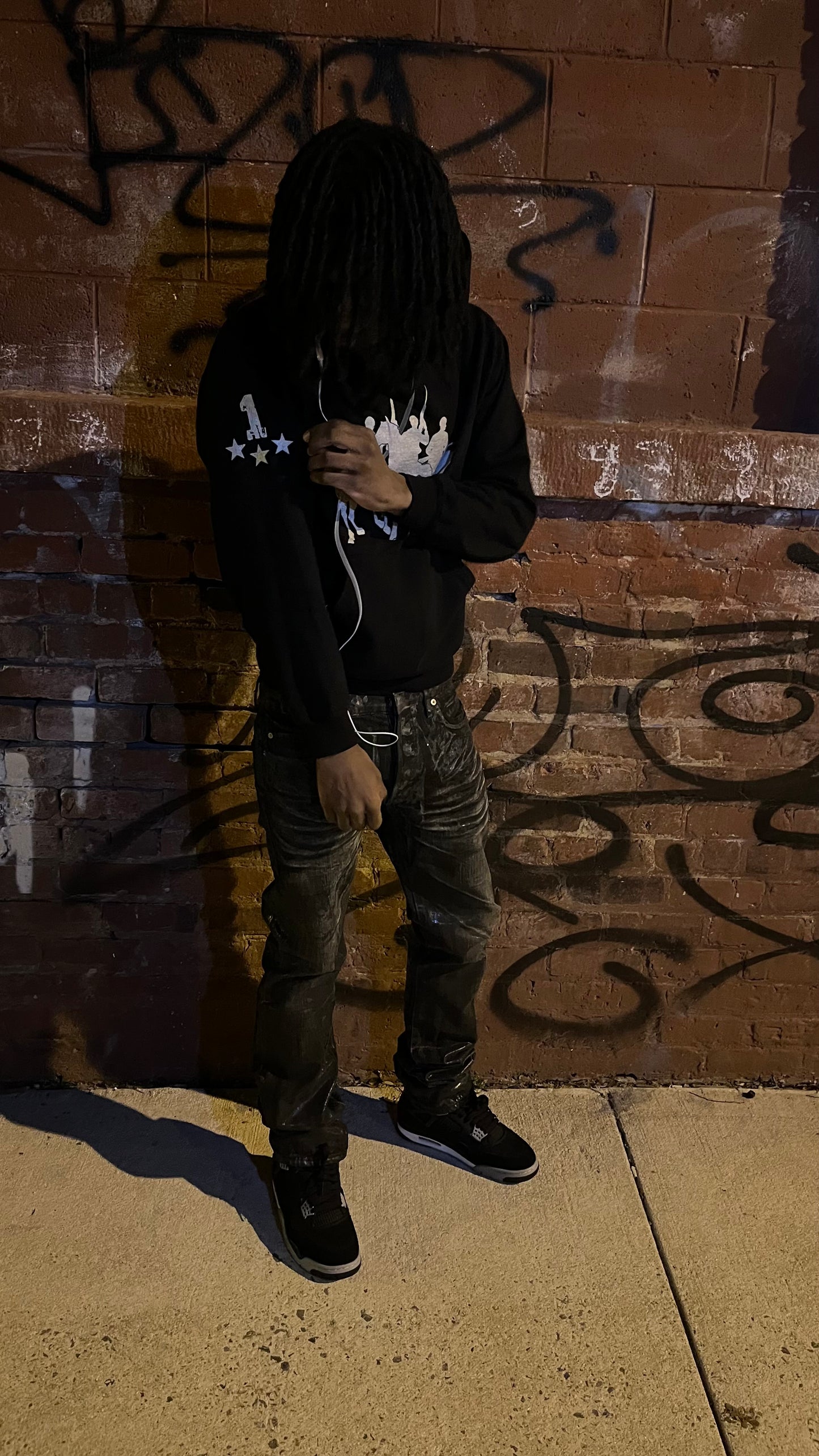 Silver horse hoodie